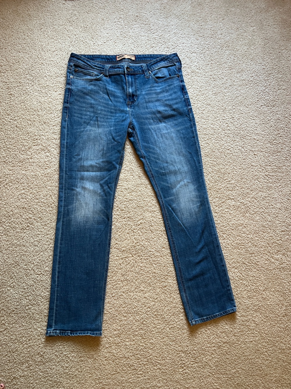 7 For All Mankind Men’s Medium Wash Blue Jeans